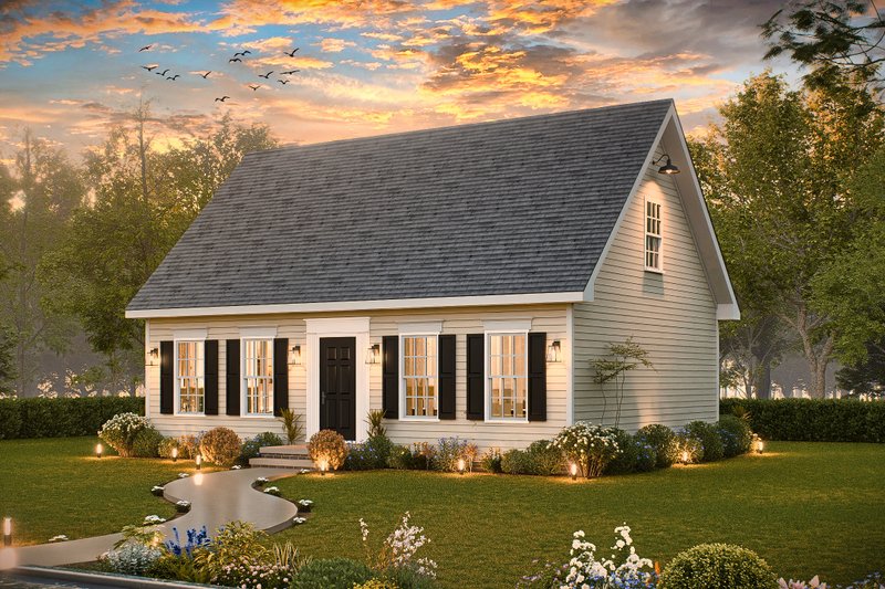 House Plan Design - Exterior - Front Elevation 5 for Traditional House Plan #54-630 - 3 bed, 2 bath