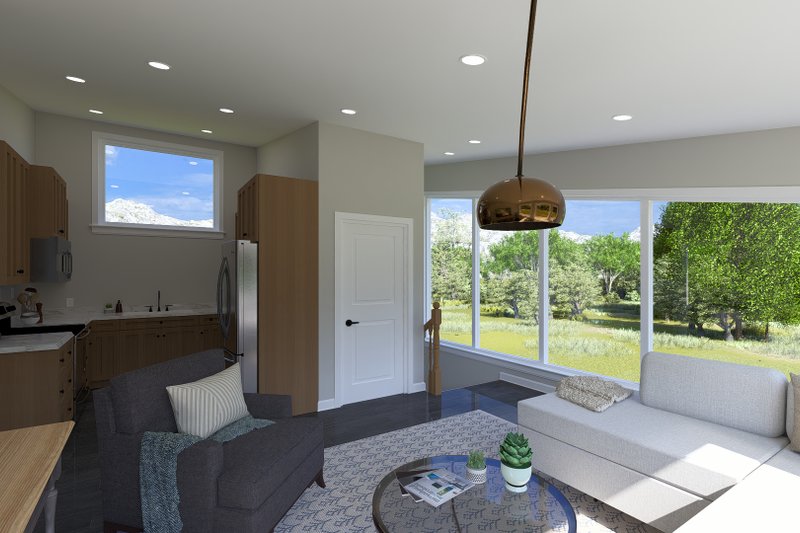 House Plan Design - Interior - Kitchen for Modern House Plan #1060-381 - 1 bed, 1 bath