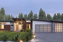 Contemporary Style House Plan - 4 Beds 3.5 Baths 4087 Sq/Ft Plan #1066 ...