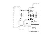 Traditional Style House Plan - 4 Beds 3 Baths 2932 Sq/Ft Plan #411-276 