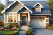 Country Style House Plan - 3 Beds 2 Baths 1772 Sq/Ft Plan #515-42 