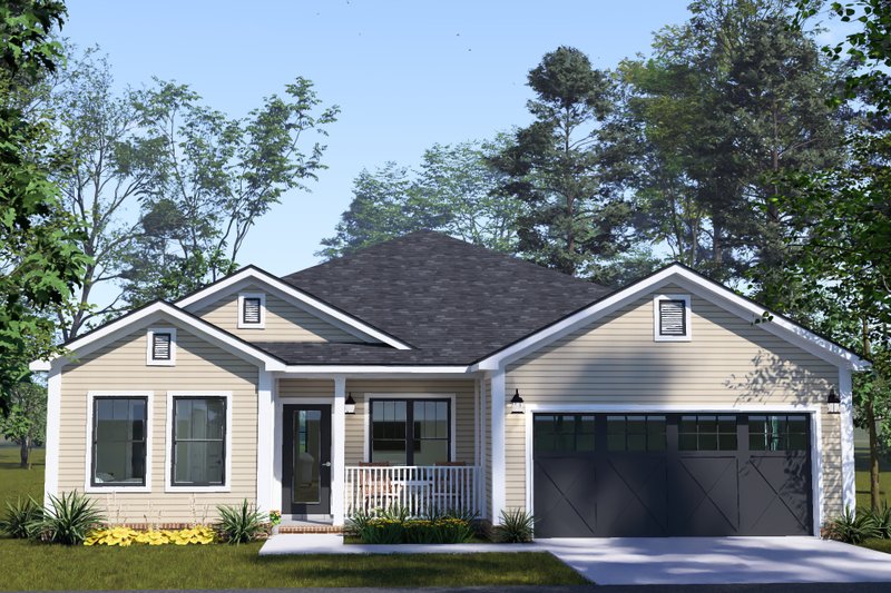 Home Plan - Exterior - Other Elevation for Cottage House Plan #513-2489 - 3 bed, 3 bath