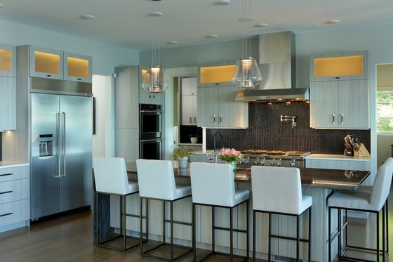 Interior - Kitchen 1 for Contemporary House Plan #928-379 - 4 bed, 4.5 bath