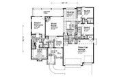 Ranch Style House Plan - 3 Beds 2.5 Baths 3559 Sq/Ft Plan #310-1312 