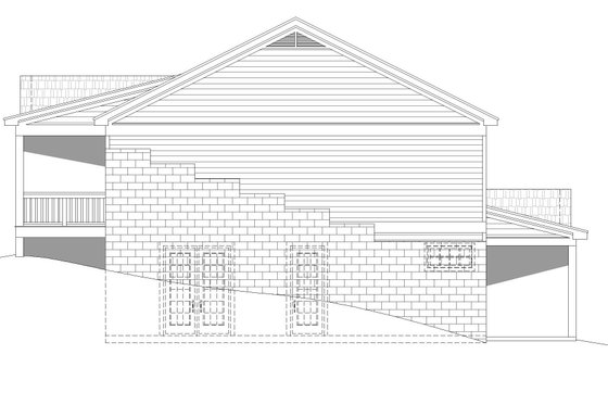 Exterior - Other Elevation for Barndominium House Plan #932-537 - 7 bed, 5 bath