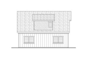 Exterior - Other Elevation for Craftsman House Plan #124-1326, 1 bath