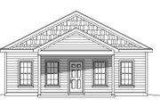 Traditional Style House Plan - 2 Beds 2 Baths 1050 Sq/Ft Plan #932-108 
