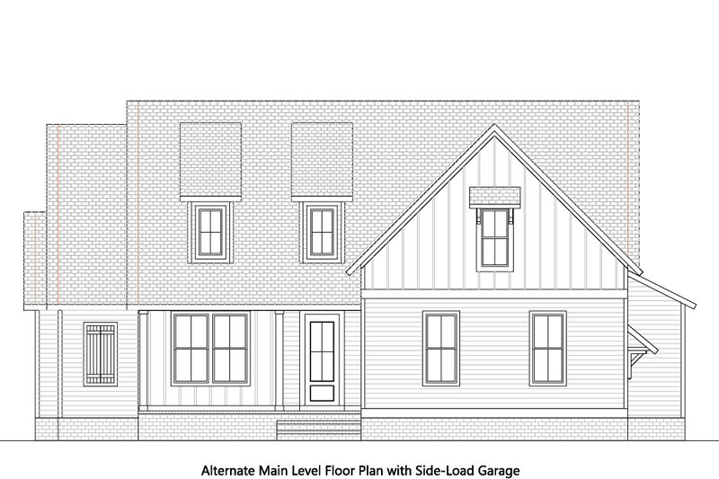 Dream House Plan - Exterior - Front Elevation 4 for Country House Plan #1080-17 - 3 bed, 2.5 bath
