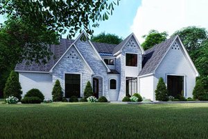 Contemporary Exterior - Front Elevation Plan #923-125