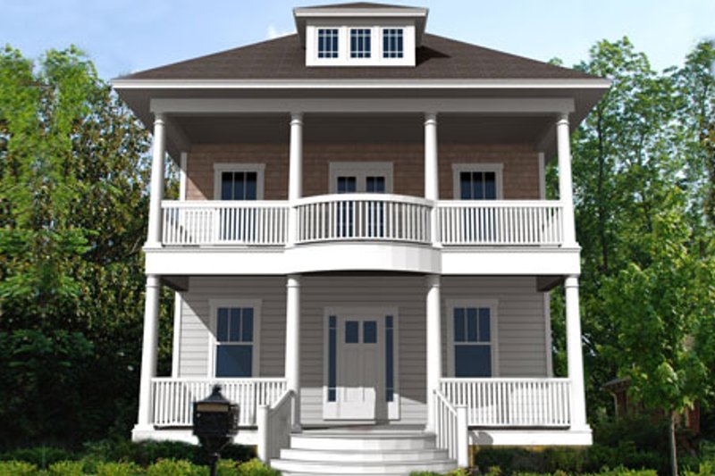 Dream House Plan - Exterior - Other Elevation 1 for Craftsman House Plan #461-14 - 4 bed, 3 bath