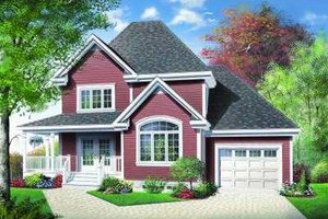 Traditional Exterior - Front Elevation Plan #23-372