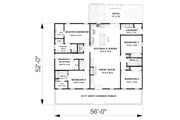 Farmhouse Style House Plan - 5 Beds 3 Baths 2352 Sq/Ft Plan #44-278 