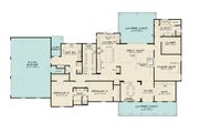 Farmhouse Style House Plan - 3 Beds 2.5 Baths 3046 Sq/Ft Plan #923-304 