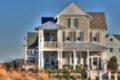 Beach Style House Plan - 4 Beds 3.5 Baths 3121 Sq/Ft Plan #464-15 Exterior - Front Elevation