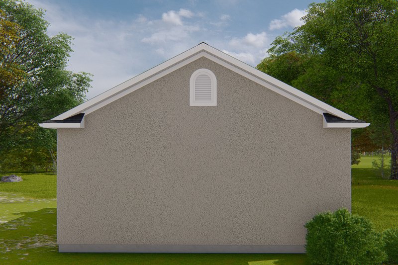 House Plan Design - Exterior - Rear Elevation for Traditional House Plan #1060-145, 0 bath