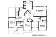 Traditional Style House Plan - 4 Beds 3.5 Baths 2830 Sq/Ft Plan #67-770 