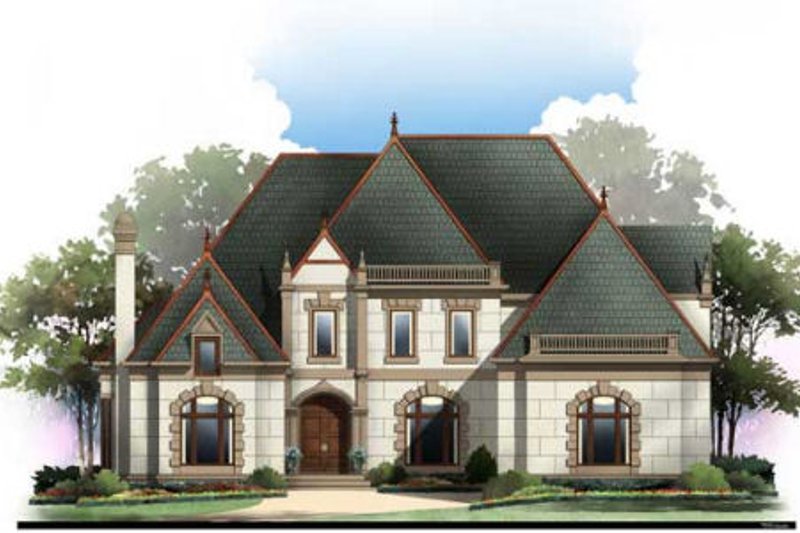 Home Plan - Traditional Exterior - Front Elevation Plan #119-352