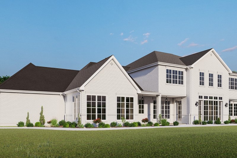 Dream House Plan - Exterior - Other Elevation 4 for Southern House Plan #1092-60 - 4 bed, 3.5 bath