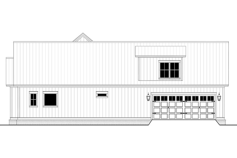 Architectural House Design - Exterior - Other Elevation 1 for Farmhouse House Plan #430-223 - 3 bed, 2.5 bath