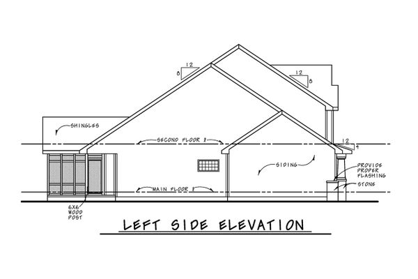 Architectural House Design - Craftsman Floor Plan - Other Floor Plan #20-2420