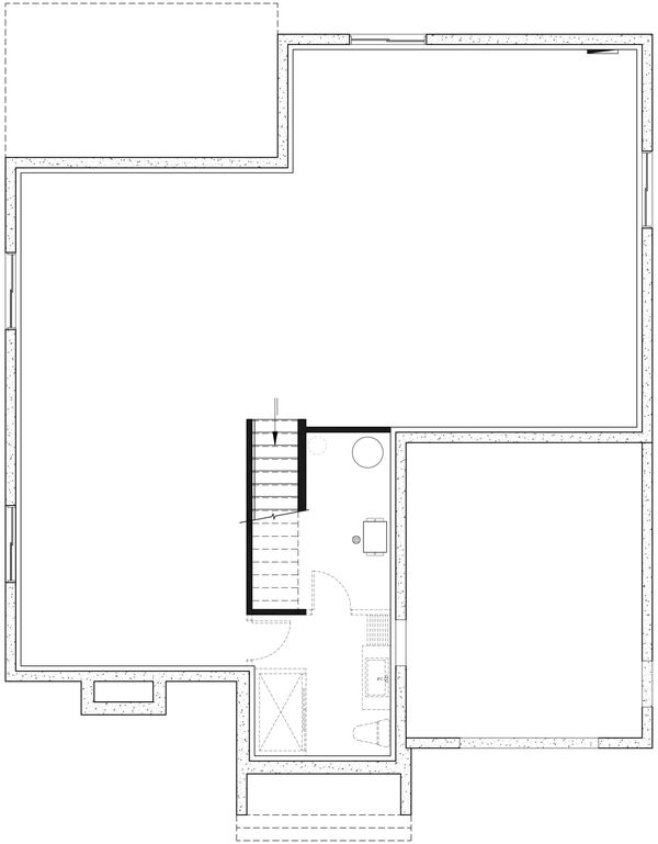 Architectural House Design - Craftsman Floor Plan - Other Floor Plan #23-2733