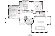 European Style House Plan - 3 Beds 2.5 Baths 2338 Sq/Ft Plan #23-569 