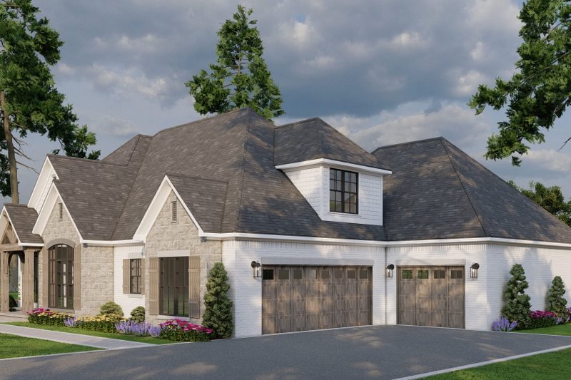 Dream House Plan - Exterior - Other Elevation for Traditional House Plan #923-394 - 3 bed, 2.5 bath