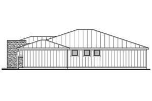 Modern Exterior - Other Elevation Plan #1073-27
