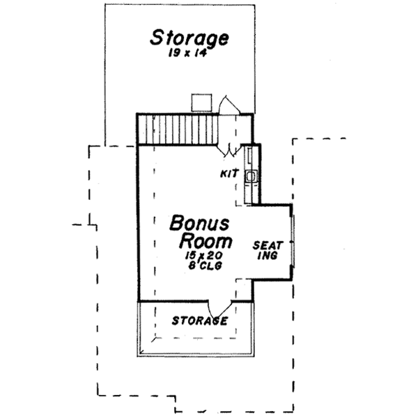 House Plan Design - European Floor Plan - Upper Floor Plan #52-171