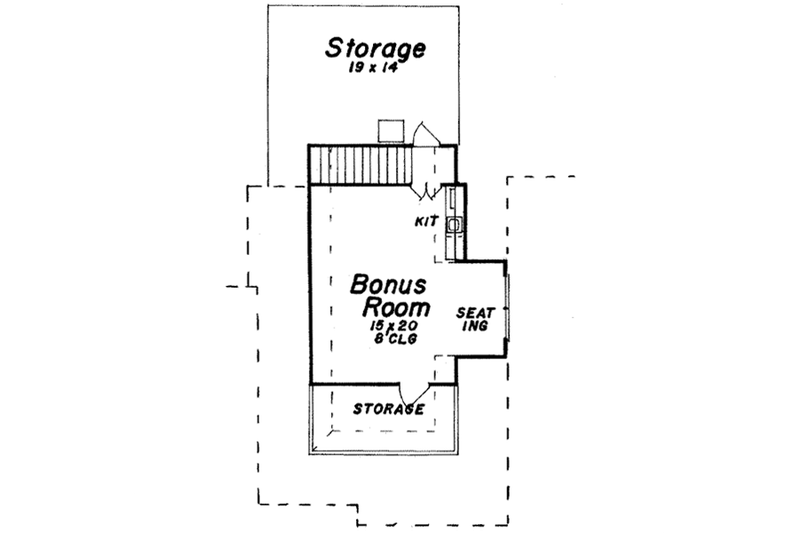 House Design - Floor Plan - Upper Floor for European House Plan #52-171 - 3 bed, 3.5 bath