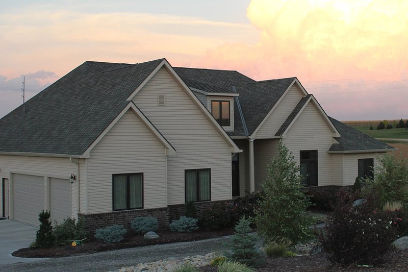 Home Plan - Exterior - Front Elevation 5 for European House Plan #20-1822 - 3 bed, 3 bath