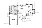 European Style House Plan - 3 Beds 3 Baths 2973 Sq/Ft Plan #417-351 