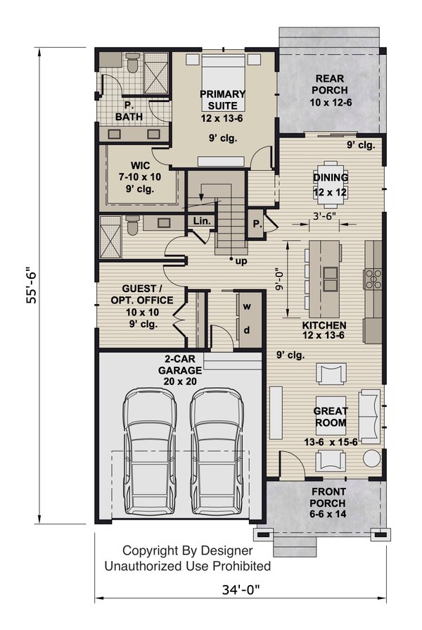 Architectural House Design - Floor Plan - Main Floor for Traditional House Plan #51-1551 - 5 bed, 4 bath