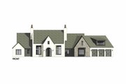 European Style House Plan - 4 Beds 4.5 Baths 3817 Sq/Ft Plan #1096-22 