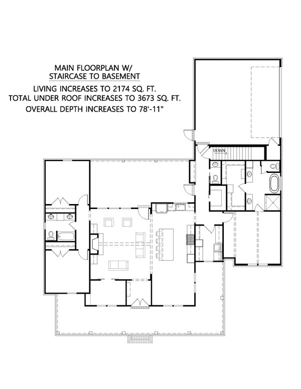 Dream House Plan - Farmhouse Floor Plan - Other Floor Plan #1074-53