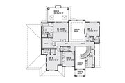 Classical Style House Plan - 4 Beds 3.5 Baths 4327 Sq/Ft Plan #1066-18 