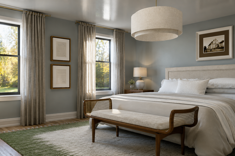 Home Plan - Interior - Bedroom for Barndominium House Plan #1064-466 - 1 bed, 1 bath