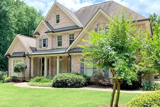 Exterior - Front Elevation 3 for Traditional House Plan #437-118 - 4 bed, 3.5 bath