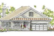 Traditional Style House Plan - 3 Beds 2 Baths 1724 Sq/Ft Plan #20-166 