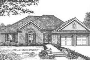 Traditional Exterior - Front Elevation Plan #310-409