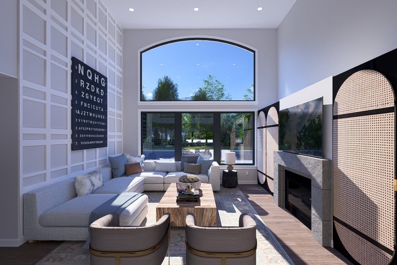 Dream House Plan - Interior - Family Room 1 for Traditional House Plan #1060-427 - 4 bed, 2.5 bath