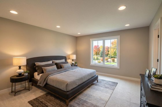 Interior - Master Bedroom for Modern House Plan #51-1516 - 3 bed, 2.5 bath