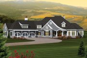 Ranch Style House Plan - 2 Beds 2.5 Baths 3104 Sq/Ft Plan #70-1063 