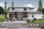 Contemporary Style House Plan - 4 Beds 2.5 Baths 2499 Sq/Ft Plan #455-255 
