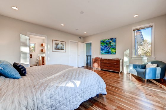 Interior - Master Bedroom 1 for Contemporary House Plan #1042-19 - 4 bed, 3.5 bath