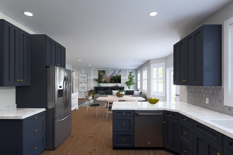 Home Plan - Interior - Kitchen for Farmhouse House Plan #1060-218 - 3 bed, 2 bath