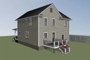 Country Style House Plan - 4 Beds 2.5 Baths 1744 Sq/Ft Plan #79-347 