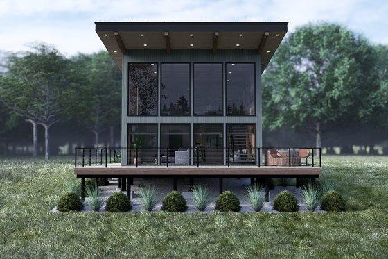 Contemporary Plan with Bunk Loft