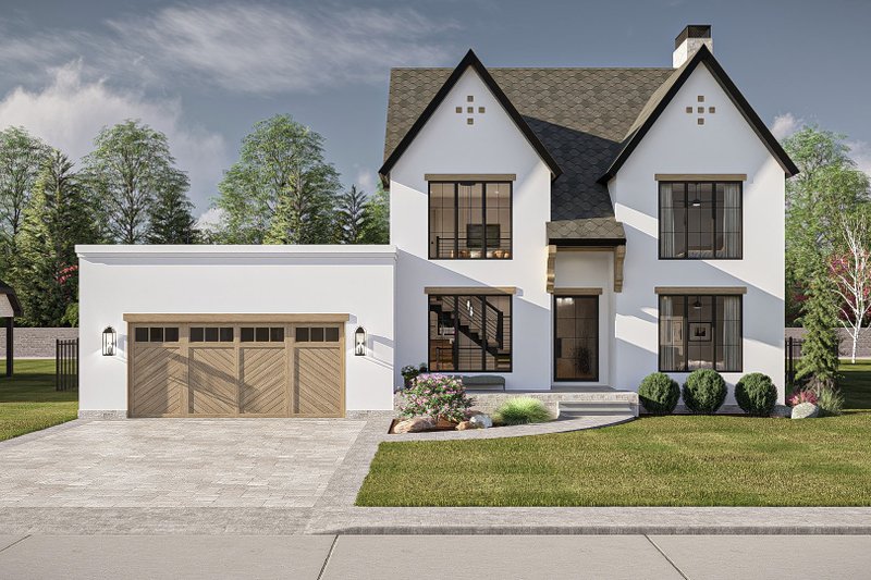 Cottage Style House Plan - 4 Beds 3 Baths 2691 Sq/Ft Plan #455-487