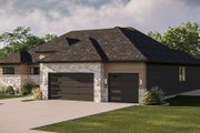 Prairie Style House Plan - 3 Beds 2.5 Baths 2445 Sq/Ft Plan #455-335 